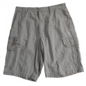 OTB Men's Casual Cargo Khaki Shorts - Size 34